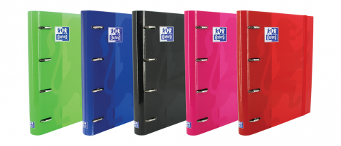 Oxford Europeanbinder Classic Carpeta de 4 Anillas con Recambio A4+