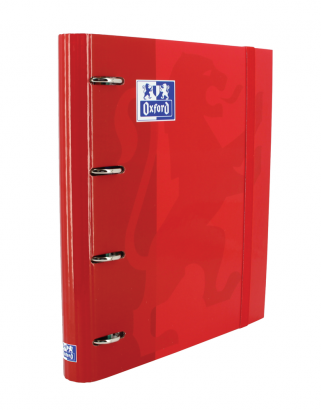 Oxford Europeanbinder Classic Carpeta de 4 Anillas con Recambio A4+