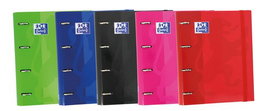 Carpebloc Oxford School Europeanbinder Classic A4+ 4 An.Mixtas 35Mm Con Recambio 100 Hj. Cuadric.5X5 Surtido (Col. Clasicos)