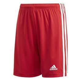 Pantalones Cortos Deportivos para Niños Adidas Squad 21 Y Rojo M