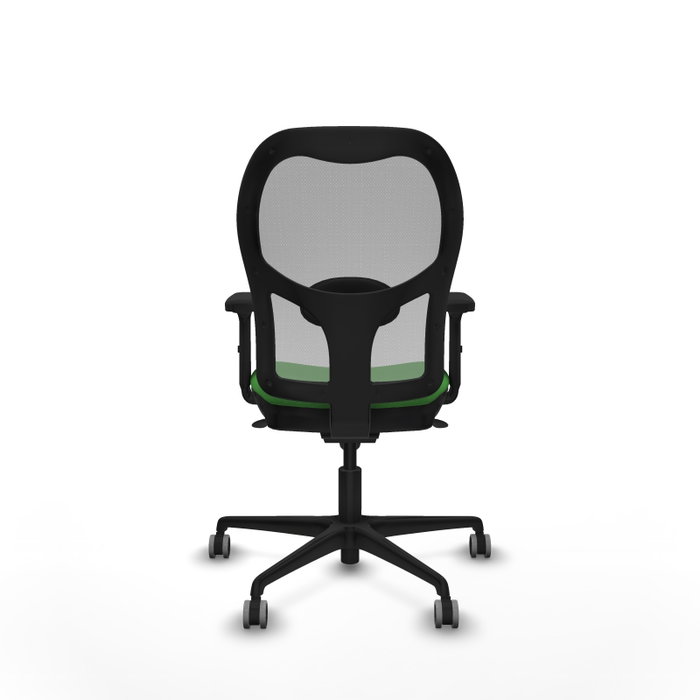PIQUERAS Y CRESPO Silla de oficina Jorquera con mecanismo Sincro, Verde y Gris PIQUERAS Y CRESPO Silla de oficina Jorquera con mecanismo Sincro, Verde y Gris