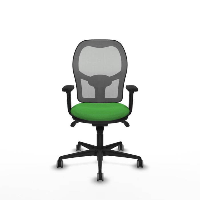 PIQUERAS Y CRESPO Silla de oficina Jorquera con mecanismo Sincro, Verde y Gris PIQUERAS Y CRESPO Silla de oficina Jorquera con mecanismo Sincro, Verde y Gris