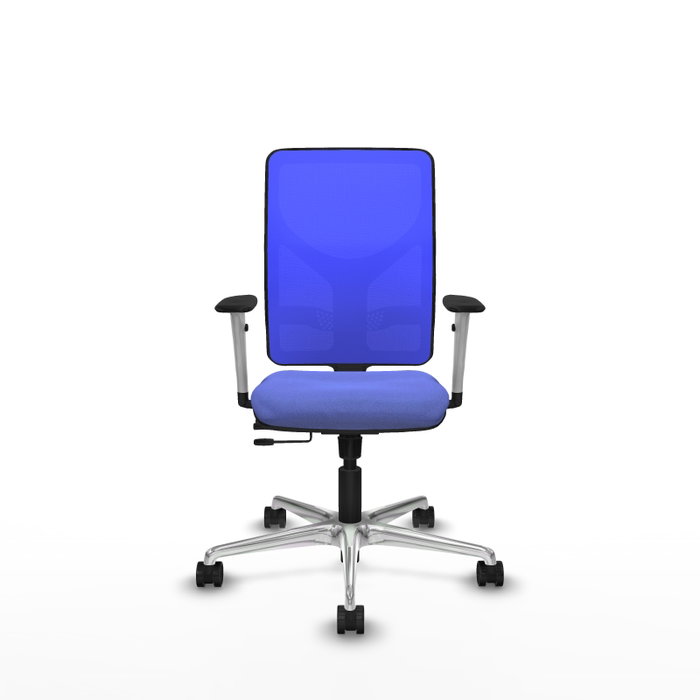 PIQUERAS Y CRESPO Silla de oficina Motilla Azul con mecanismo Sincro/Traslack PIQUERAS Y CRESPO Silla de oficina Motilla Azul con mecanismo Sincro/Traslack