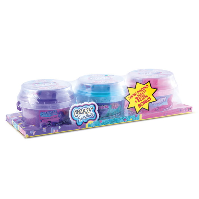 Canal Toys Slime Craze Sensations Mix&Match con 3 Cubos de Texturas