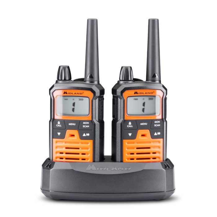 Midland XT 70 Pro Set de 2 Walkie-Talkies Negro / Naranja Midland XT 70 Pro Set de 2 Walkie-Talkies Negro / Naranja