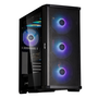 Zalman Z10 PLUS Carcasa Midi Tower Negro, 3x140mm Frontales, Vidrio Templado, ATX, Mini-ITX, 2x3.5" 2x2.5"