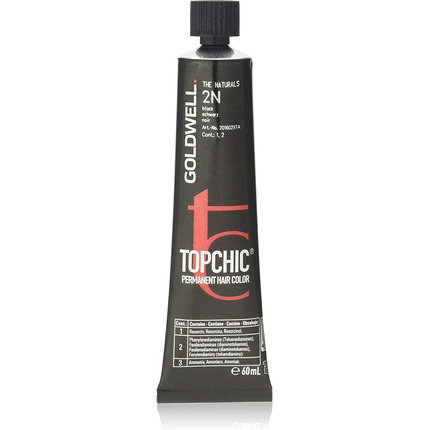 Goldwell TOPCHIC Coloración Permanente 2N 60 ml Goldwell TOPCHIC Coloración Permanente 2N 60 ml