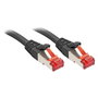 Lindy Cable de Red Cat6 S/FTP Negro 10m