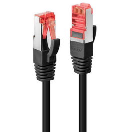 Lindy Cable de Red Cat.6 S/FTP 10m Negro - Cable de Red y Ethernet 250MHz para Gigabit, Shielded (S/FTP), Conector Snagless