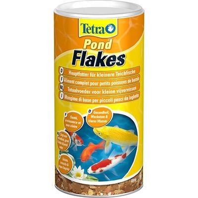 Tetra Pond Alimento Escamas para Peces de Estanque, 1 Litro Tetra Pond Alimento Escamas para Peces de Estanque, 1 Litro