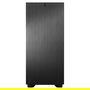 Fractal Design Define 7 Compact Black Midi Tower para PC ATX, Micro-ATX, Micro-ITX, Aluminio y Acero, Hogar/Oficina