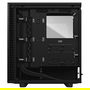 Fractal Design Define 7 Compact Black Midi Tower para PC ATX, Micro-ATX, Micro-ITX, Aluminio y Acero, Hogar/Oficina