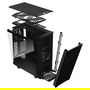 Fractal Design Define 7 Compact Black Midi Tower para PC ATX, Micro-ATX, Micro-ITX, Aluminio y Acero, Hogar/Oficina