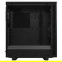 Fractal Design Define 7 Compact Black Midi Tower para PC ATX, Micro-ATX, Micro-ITX, Aluminio y Acero, Hogar/Oficina