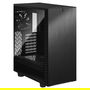 Fractal Design Define 7 Compact Black Midi Tower para PC ATX, Micro-ATX, Micro-ITX, Aluminio y Acero, Hogar/Oficina