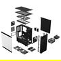 Fractal Design Define 7 Compact Black Midi Tower para PC ATX, Micro-ATX, Micro-ITX, Aluminio y Acero, Hogar/Oficina