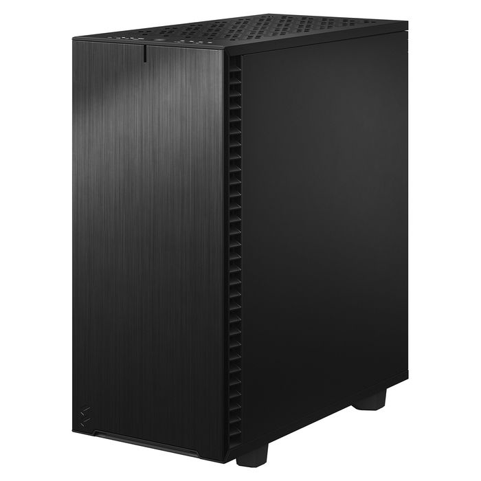 Fractal Design Define 7 Compact Black Midi Tower para PC ATX, Micro-ATX, Micro-ITX, Aluminio y Acero, Hogar/Oficina
