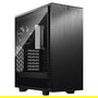 Fractal Design Define 7 Compact Black Midi Tower para PC ATX, Micro-ATX, Micro-ITX, Aluminio y Acero, Hogar/Oficina