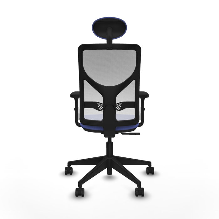 PIQUERAS Y CRESPO Silla de oficina Motilla con mecanismo Sincro, Azul claro y Blanco PIQUERAS Y CRESPO Silla de oficina Motilla con mecanismo Sincro, Azul claro y Blanco