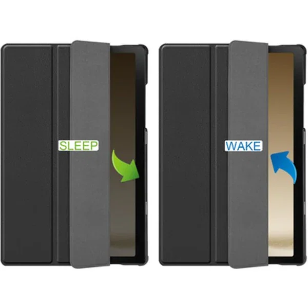 Just in Case 8311788 Funda Tablet Folio Negro para Samsung Galaxy Tab A9 22.1 cm (8.7") Tri-fold con Protección y Cierre Magnético