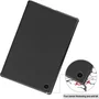 Just In Case Funda Tri-Fold para Samsung Galaxy Tab A9, Negro