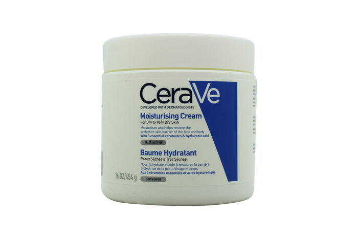 Cerave Crema Hidratante para Rostro y Cuerpo con Ácido Hialurónico y Ceramidas 454 g