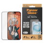 PanzerGlass Protector de Pantalla para Apple iPhone 15 Plus con EasyAligner, Marco Negro