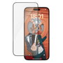 PanzerGlass Protector de Pantalla para Apple iPhone 15 Plus con EasyAligner, Marco Negro