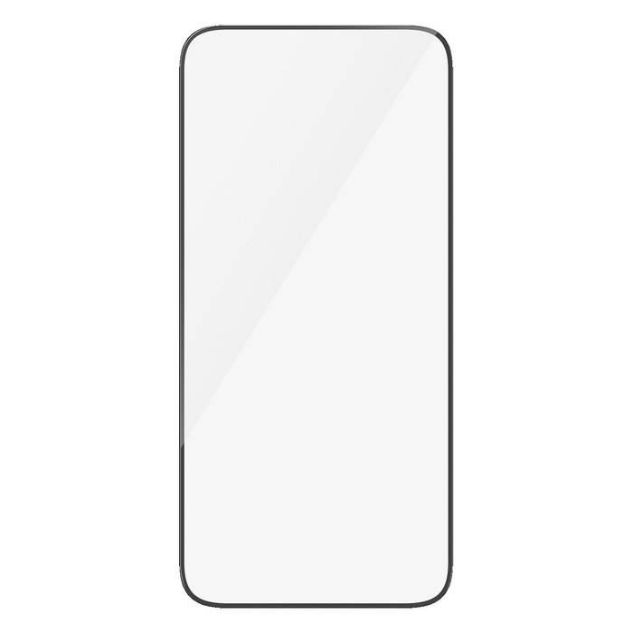 PanzerGlass Protector de Pantalla para Apple iPhone 15 Plus con EasyAligner, Marco Negro