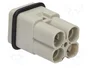 HARTING Han Q4/0 -M- Crimp Plantilla de Contacto Macho