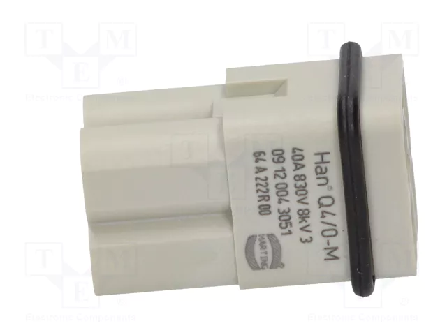 HARTING Han Q4/0 -M- Crimp Plantilla de Contacto Macho HARTING Han Q4/0 -M- Crimp Plantilla de Contacto Macho