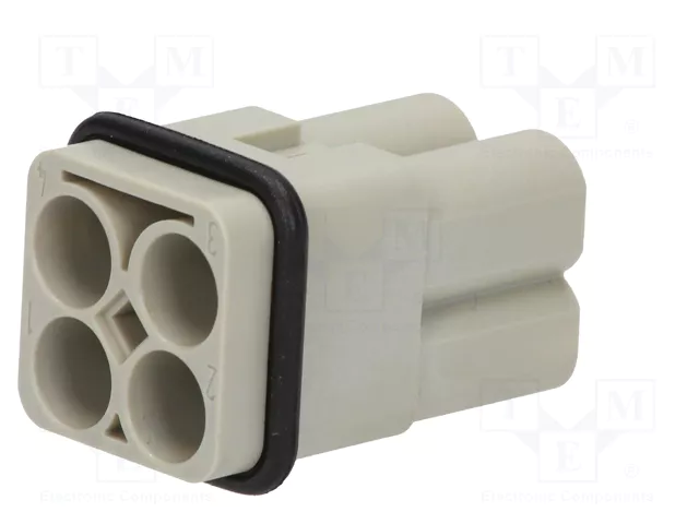 HARTING Han Q4/0 -M- Crimp Plantilla de Contacto Macho HARTING Han Q4/0 -M- Crimp Plantilla de Contacto Macho