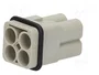 HARTING Han Q4/0 -M- Crimp Plantilla de Contacto Macho