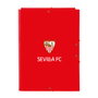 Safta Carpeta Sevilla F.C. de Solapas y Gomas para Folio