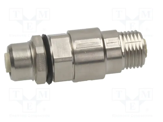 HARTING Adaptador recto de 4 pines para conducto código D-Ethernet M12