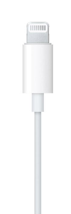 Apple EarPods con conector Lightning, Blanco Apple EarPods con conector Lightning, Blanco