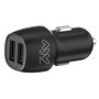 myway cargador coche 2 USB 3.4A negro