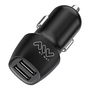 myway cargador coche 2 USB 3.4A negro