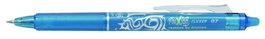 Boligrafo Borrable Pilot Frixion Clicker 0,7 Azul Claro (Set de 12)