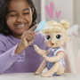 Baby Alive Harper Hugs Crawling, muñeca electrónica de 27 cm con cabello rubio