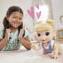 Baby Alive Harper Hugs Crawling, muñeca electrónica de 27 cm con cabello rubio