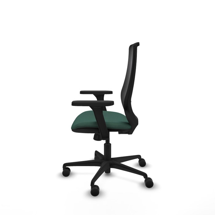 PIQUERAS Y CRESPO Silla de oficina Mardos con mecanismo Sincro Verde botella y Negro PIQUERAS Y CRESPO Silla de oficina Mardos con mecanismo Sincro Verde botella y Negro