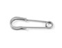 Innspiro Aguja broche metálica plateada 51x16mm, 2u. stays
