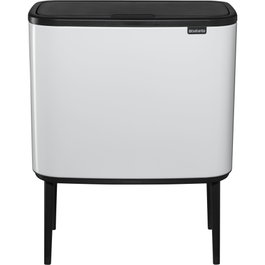 Brabantia Bo Touch Bin blanco 3 x 11 L