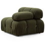Atelier Del Sofa Bubble 1R Sofá de 1 Plaza Verde 95x95x75 cm
