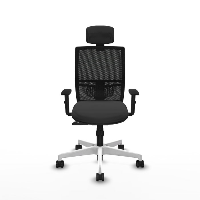 PIQUERAS Y CRESPO Silla de oficina Yunquera con mecanismo Sincro, Gris oscuro y Negro PIQUERAS Y CRESPO Silla de oficina Yunquera con mecanismo Sincro, Gris oscuro y Negro