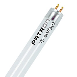 Patron Tubo fluorescente T5 4 W 4000 K 140 lm luz día 13,5 cm