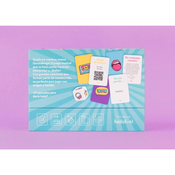 HELLOFUN! Juego ¡Sarandonga! Español +12 años