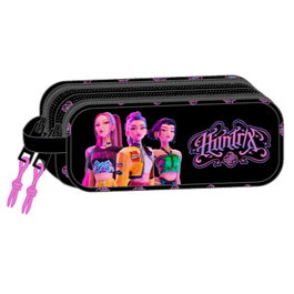 Safta Portatodo Doble 3D K-Pop Demon Hunters Negro