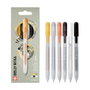 Sakura Gelly Roll Estuche Especial de 6 Bolígrafos de Gel Retráctiles